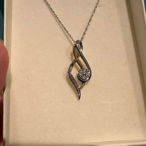 SOLD Music Note Necklace